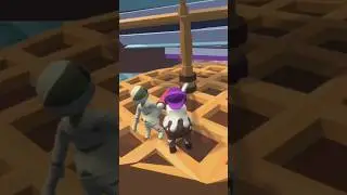CHOQUE DE BARCOS🤯#human fall flat #memes