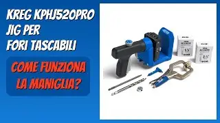 RECENSIONE (2026) : Kreg KPHJ520PRO Jig Per Fori Tascabili. DETTAGLI