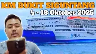 SCHEDULE OF SHIP PELNI KM BUKIT SIGUNTANG OCTOBER 2025