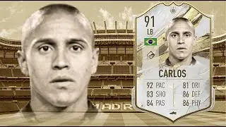 FIFA 23: ROBERTO CARLOS 91 PRIME ICON PLAYER REVIEW I FIFA 23 ULTIMATE TEAM