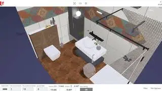 WAF 3D tile visualizer 15.1 ver bathroom tiles visualizer