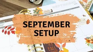 SEPTEMBER SETUP // DAY DESIGNER FLAGSHIP PLANNER // PLAN WITH ME
