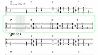 BOSTON ● More Than a Feeling [ Isolated Guitar 1 + TAB ]