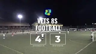 SF4U | Kickabout FC VS SF4U Misfits | Vets 8s Football League
