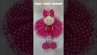 Bonequinhas feitas com amor ❤️#artesanato #fuxico #fa&ccedil;aevenda
