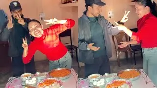 Scissors Paper Rocks Food Challenge 😂with my Husband ! So much fun 😂