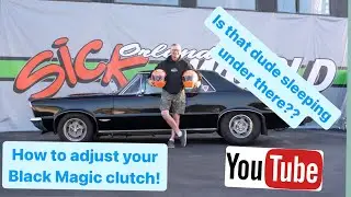 Adjusting a Black Magic clutch