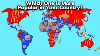 McDonald's vs. Burger King: The Most Popular Fast Food in Every Country!