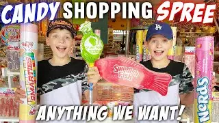 Got everything for FREE at the Candy Store!