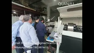 Welcome Mexico Customer Training 3D CNC Wire Bending Machine Factory