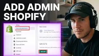 How to Add an Admin User to Your Shopify Store (2026) | Staff Access Setup