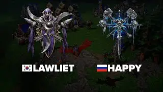 WarCraft 3 Best Game 2019 Happy (UD) vs Lawliet (NE) Miker