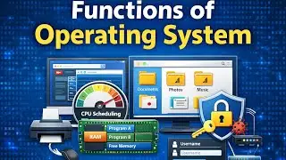 Functions of Operating System (OS) | Easy Explanation