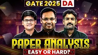 GATE 2025 DA Paper Analysis Was it Difficult or Easy?