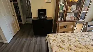 Buffet Cabinet with Storage 2 Doors, Black Cabinet with Solid Wood Feet, Sideboard Cabinet