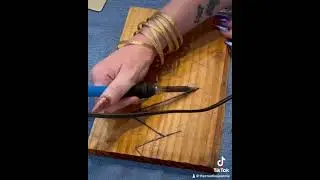 Beginner Wood burning. #art #pyrographyart #pyrography #woodburningart #woodburning #makers