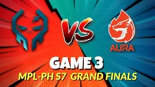SWEEP??? EXE vs AURA [Game 3] | EXECRATION vs AURA PH | MPL-PH S7 GRAND FINALS (ENGLISH) | MLBB