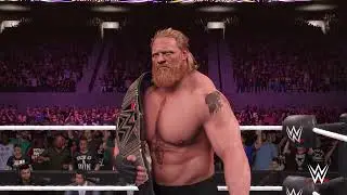 LA KNIGHT VS BROCK LESNAR
