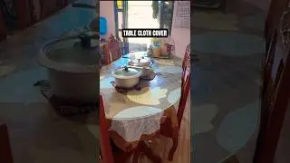 Elegant Table Cloth Cover for 6 to 8 Seaters 🍽️ | Dining Upgrade! #tablecloth