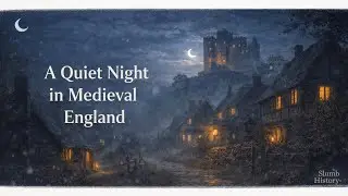 A Quiet Night in Medieval England | History That Puts You to Sleep