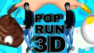 POP RUN 3D GAME PLAY #shorts #shortsfeed #rdvaiyt