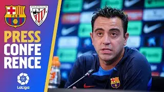 🔴 LIVESTREAM: XAVI PRESS CONFERENCE (BAR&Ccedil;A - ATHLETIC CLUB)