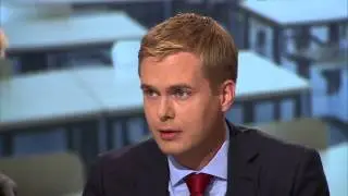 Gustav Fridolin (MP) pressas om lärarlönerna: SVT