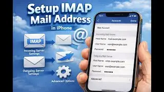 How To Setup IMAP mail Account in IPhone