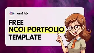 FREE NCOI PORTFOLIO TEMPLATE