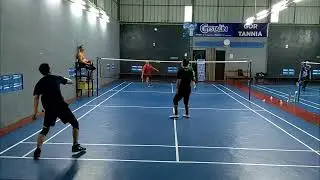 Badminton PB 912 iwan Elok / Asep vs Iwel / Agung GOR TANNIA 
