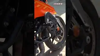 Crash Guard with Sliders available for KTM Duke Gen 250/390 model at our Throttlerz Pitstop  #biker