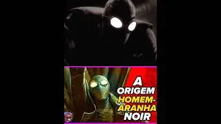 A ORIGEM DO HOMEM-ARANHA NOIR!  #shorts #cortes