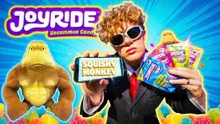 Squishy Monkey Eating Ryan Trahan's Joyride Candy