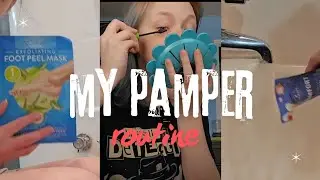 Self-care day! | My pamper routine | blind eye talk 