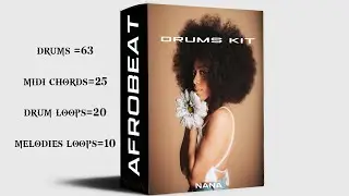 🔥+150🔥 Afrobeat Sample Pack + Drumkits +Drum loops (Afro pop DrumKits)