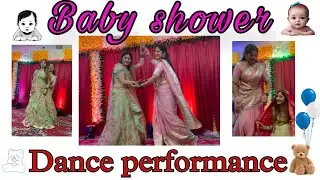 Baby shower dance performance by sister in laws || baby shower dance songs