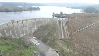 Myponga Reservoir by drone