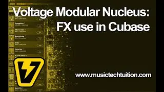 Voltage Modular: использование напряжения в качестве канала эффектов в Cubase