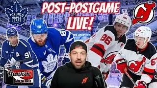 NJ Devils vs. Toronto Maple Leafs Post-Postgame LIVE! 12/30/25 DEVILS GET CRUSHED 4-0!