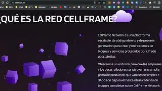 CellFrame, un buen proyecto?