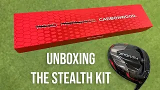 Распаковка комплекта Stealth Driver Stealth Kit от TaylorMade