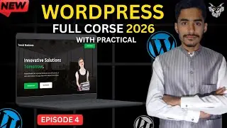 P1:How to Create a Professional Page in Elementor | WP Mastery Ep 5