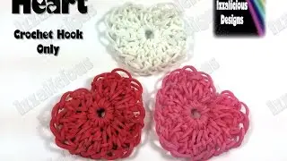 Rainbow Loom Heart | Подвеска &laquo;Олень&raquo; (Валентин) Только крючок для вязания &mdash; без ткацкого станка ...