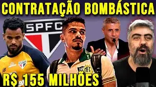 MELHOR COMPRA SIM!!! SPFC FECHA COM REFOR&Ccedil;O QUE VEM FAZER HIST&Oacute;RIA! TORCIDA DO S&Atilde;O PAULO COMEMORA!