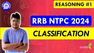 Classification/Odd one Out - RRB NTPC - Revision Class
