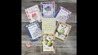 Diagonal Joy Fold Card Layout.  SO easy!  MCM Layout July 21, 2025