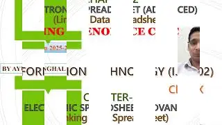 Linking Data Spreadsheet Open Office Calc in Electronic Spreadsheet #class10 #informationtechnology