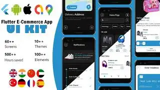 Flutter Ecommerce UI KIT Showcase in 3 Minutes