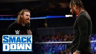 Джей Усо наблюдает, как Сами Зейн наносит ответный удар Джимми Усо: SmackDown, 24 февраля 2023 г.