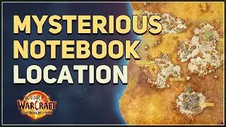Mysterious Notebook Location WoW